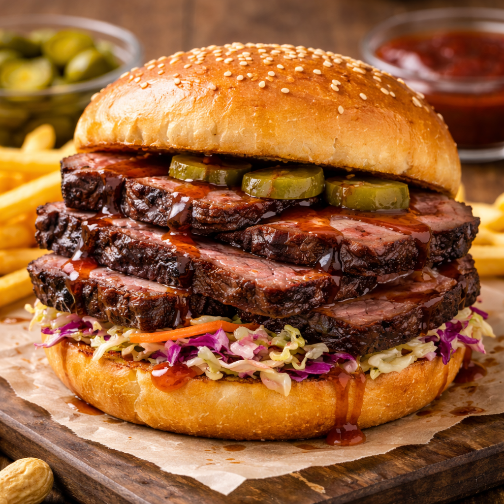 Smoked Brisket Sandwich